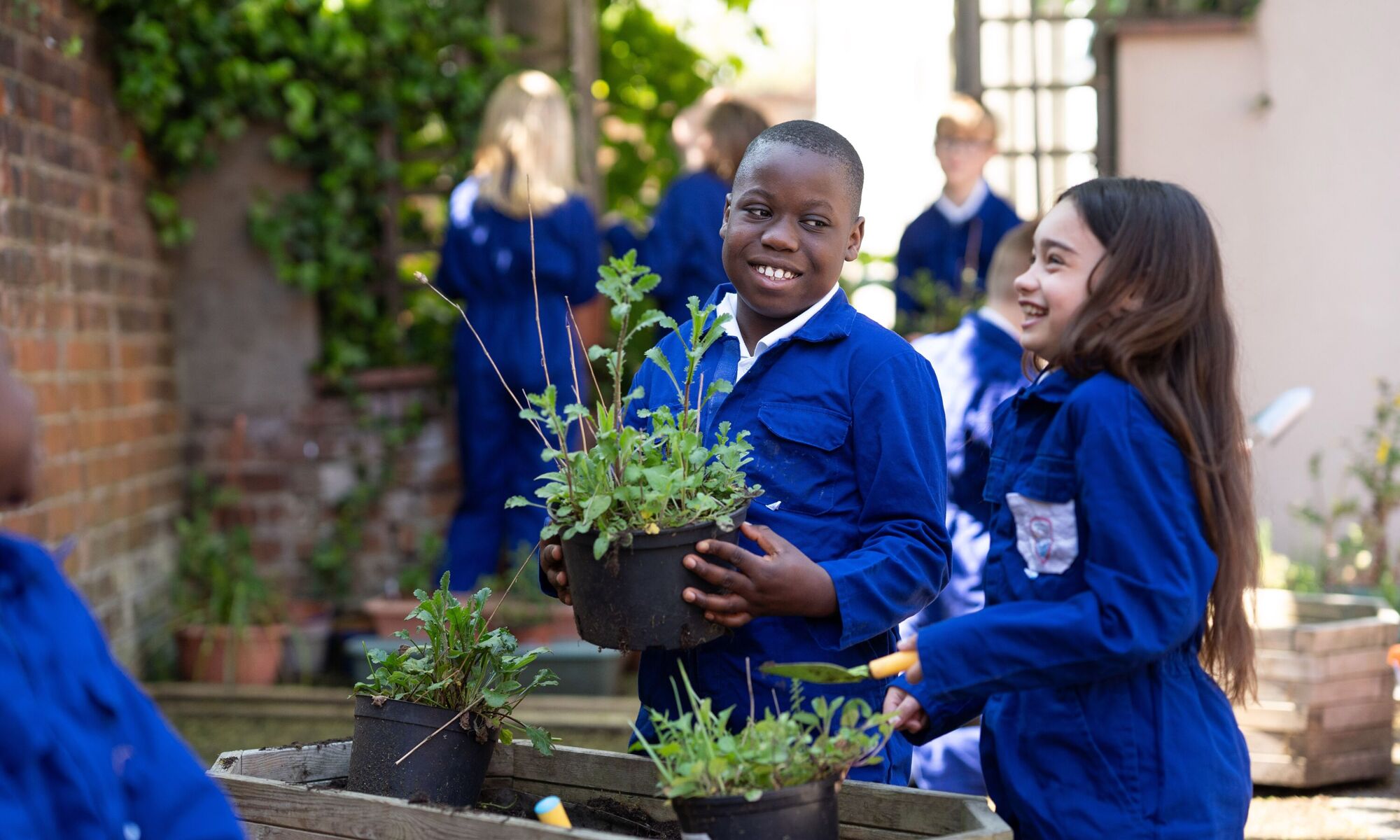 Napier Community Primary pupil